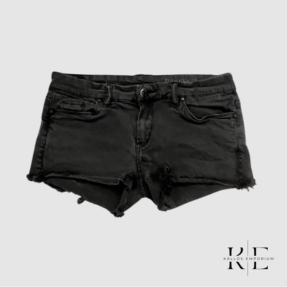 Blank NYC Black Jean Shorts - Picture 1 of 2